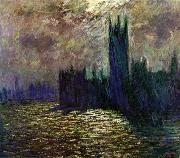 Claude Monet Houses of Parliament Spain oil painting artist